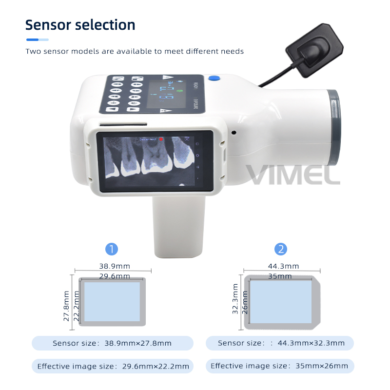 Dental Portable X Ray Instant Camera with Oral Sensor Digital Imaging System Handheld X-ray Unit
