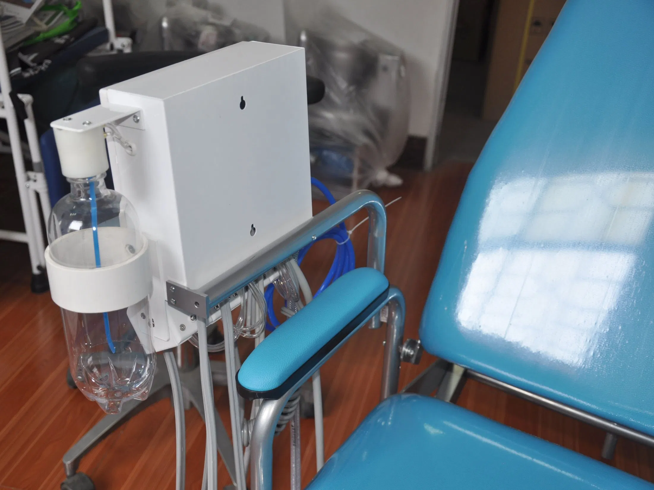 2022 Simple Folding Dental Chair, Mobile Dental Chair, Portable Folding Chair