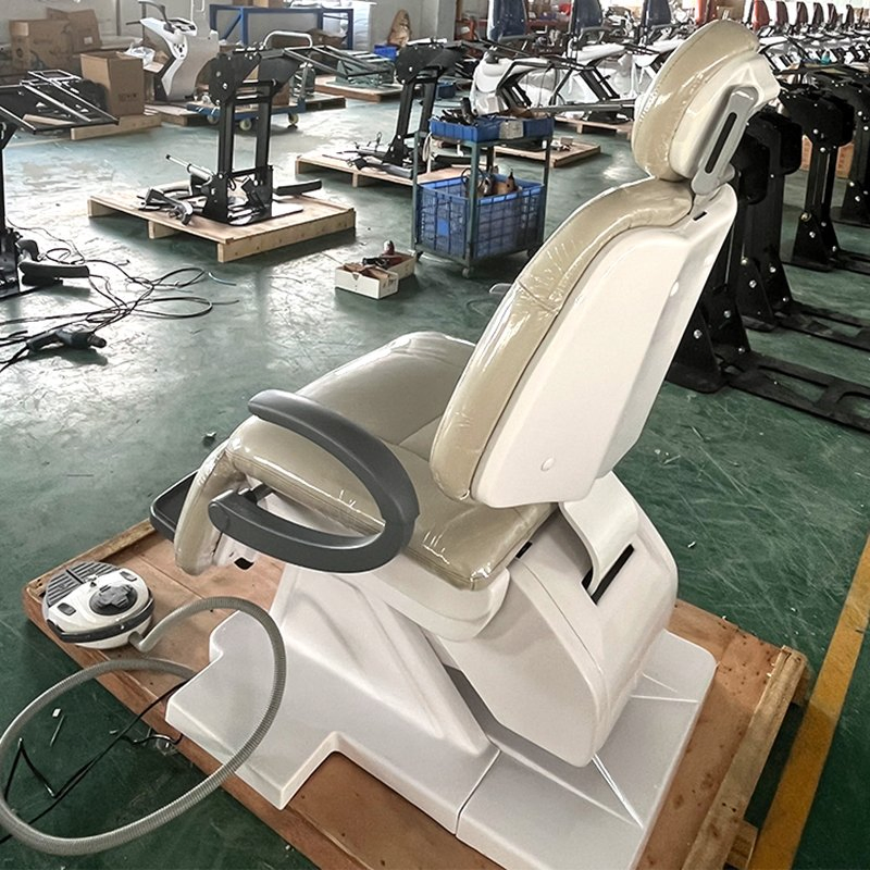 S109Plus Factory Wholesale Price 3-folding Simple Dental Chair without Instrument Tray