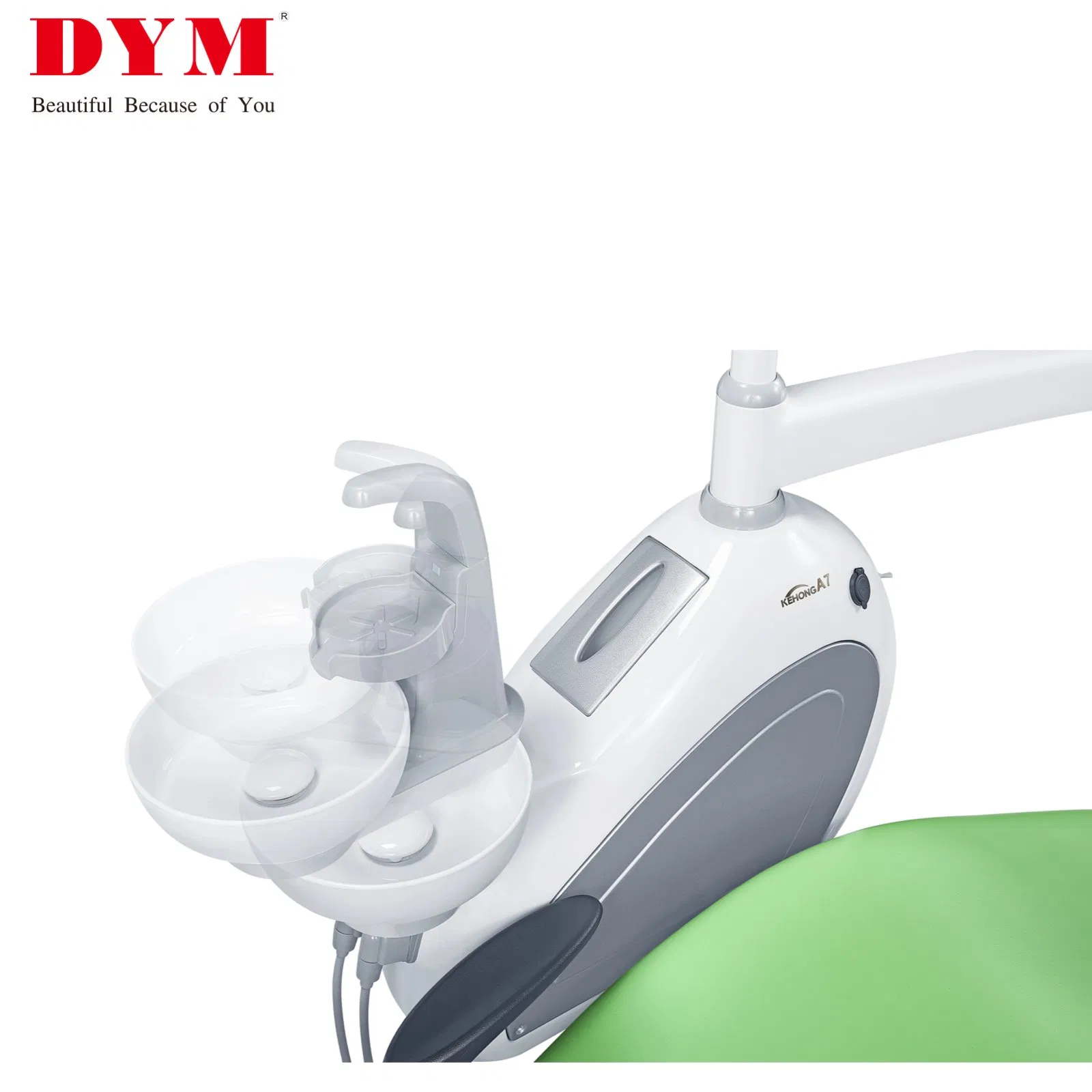 Customizable Unit Dental Chair Portable Folding Safety with LED Light