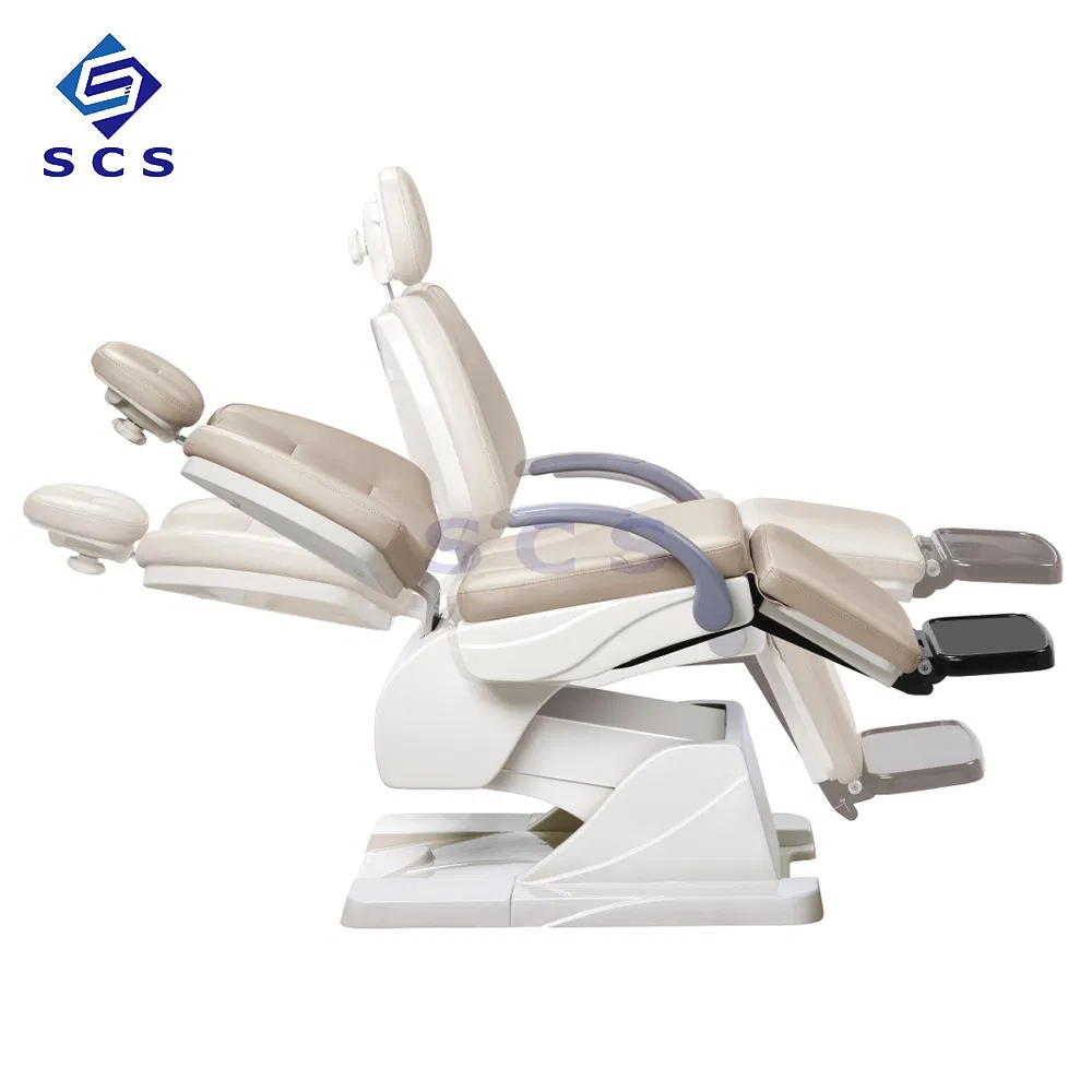 China Scs Manufacturer Luxury Medical Equipment Electric Plastic Steel Dental Chair