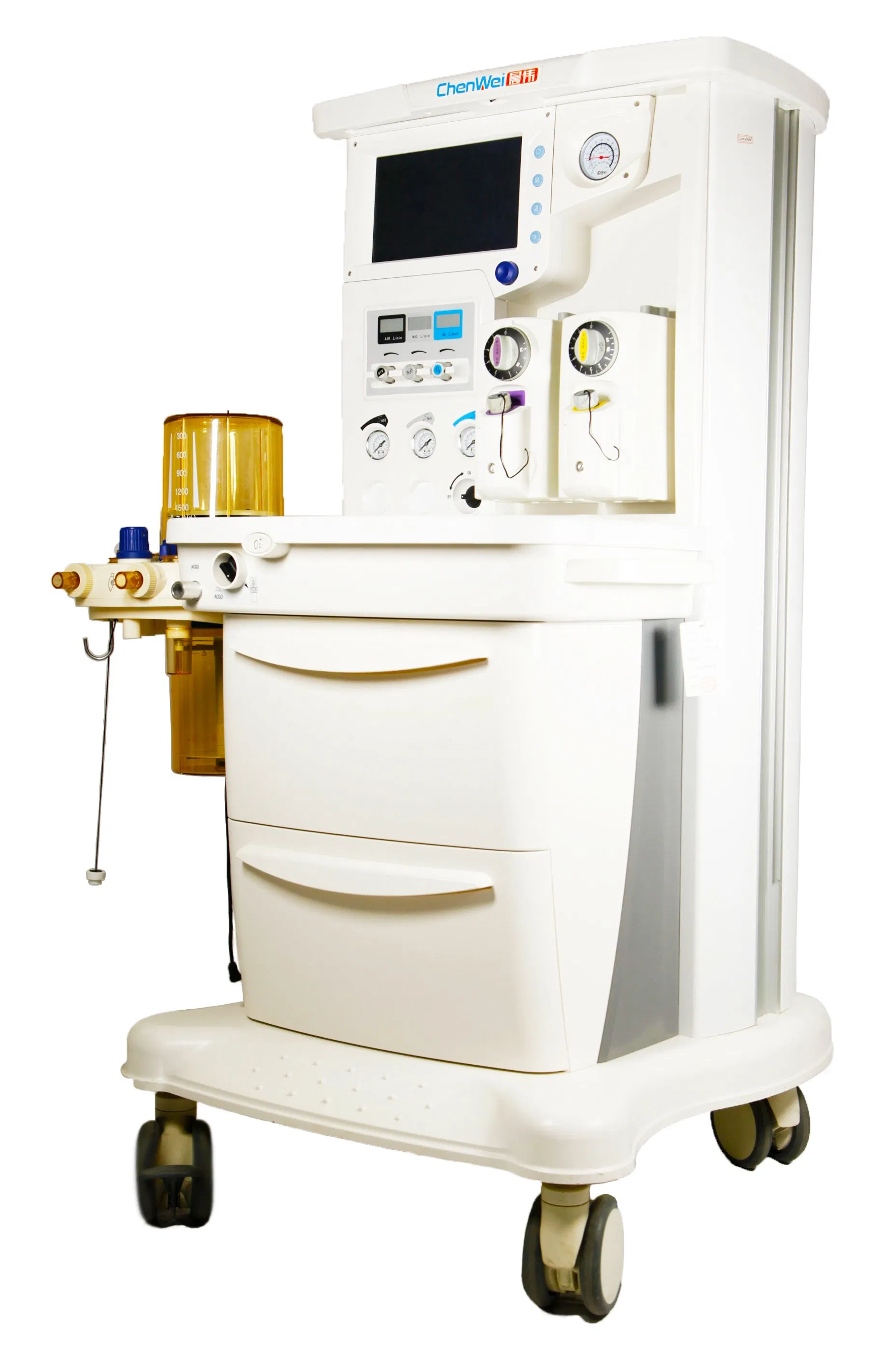 CE Approved Multi-Function ICU Digital Anesthetic Machine Cwm-RC