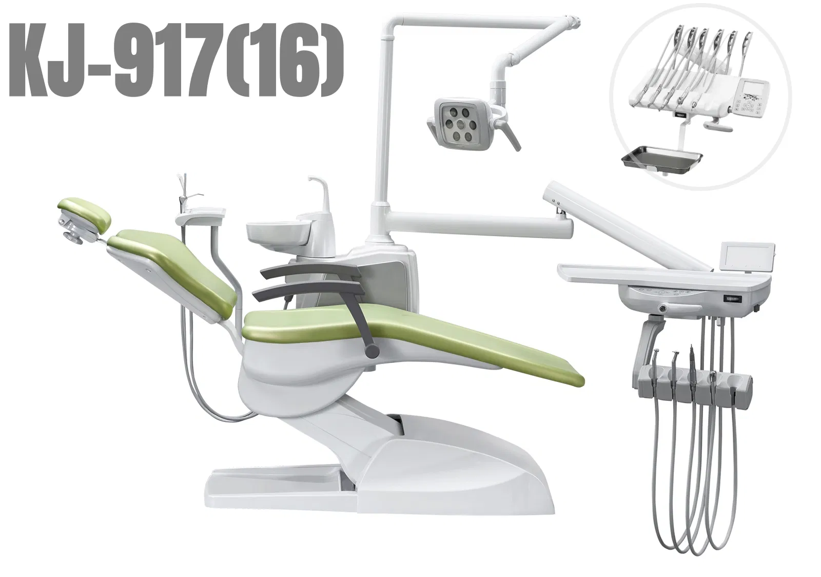 Full Set Option Medical Equipment Economic Dental Oral Chair Unit
