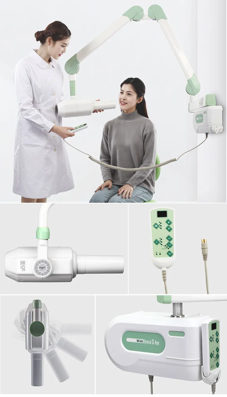 Wall-mounted Dental X Ray Unit
