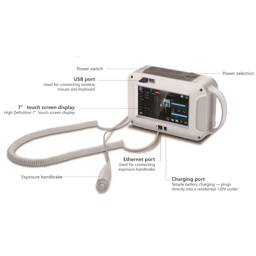 High Quality Dental Medical Portable Hand Held Digital X Ray System