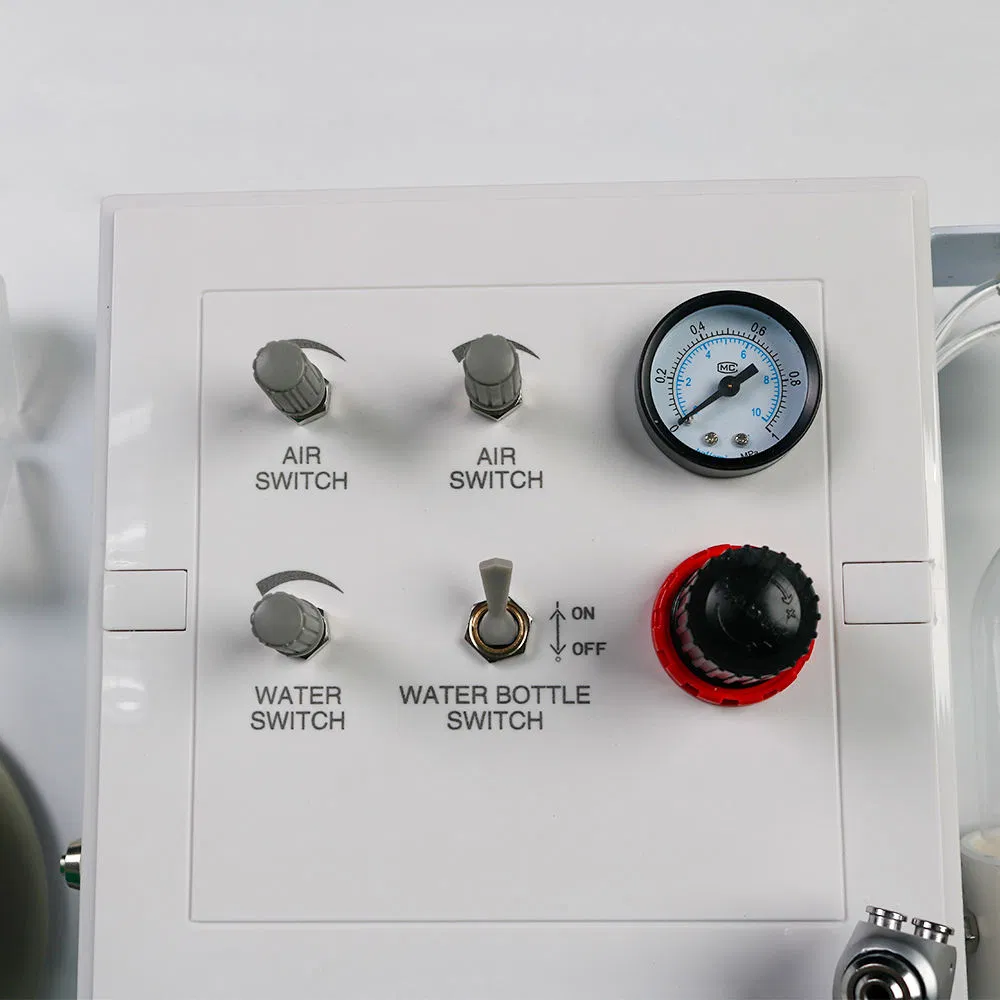 Wall Mounted 2 Hole or 4 Hole Dental Turbine Delivery Unit Mobile Tube System for Air Compressor