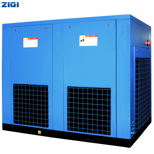 Widely Used 37kw Air Cooled Water Lubrication Screw Single Stage Air Compressors for Fiber Industry for Dental