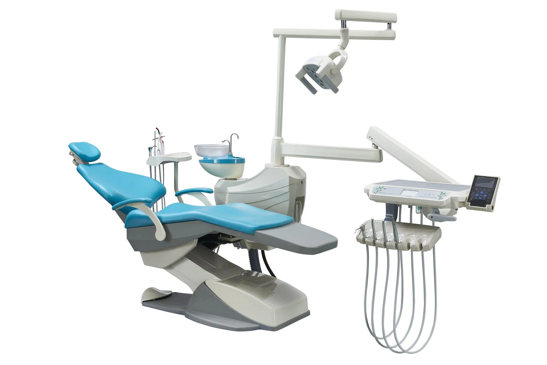 Multi-Functional Foot Pedal Dental Chair Unit Price with Cure Light
