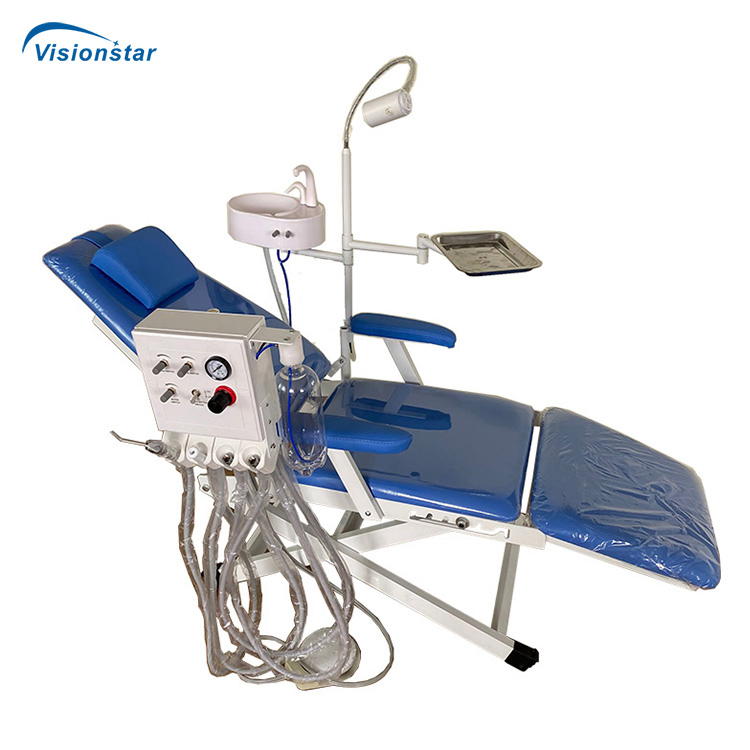Sjd-A006 Portable CE Approved Dental Clinic Hospital Patient Folding Chair Unit