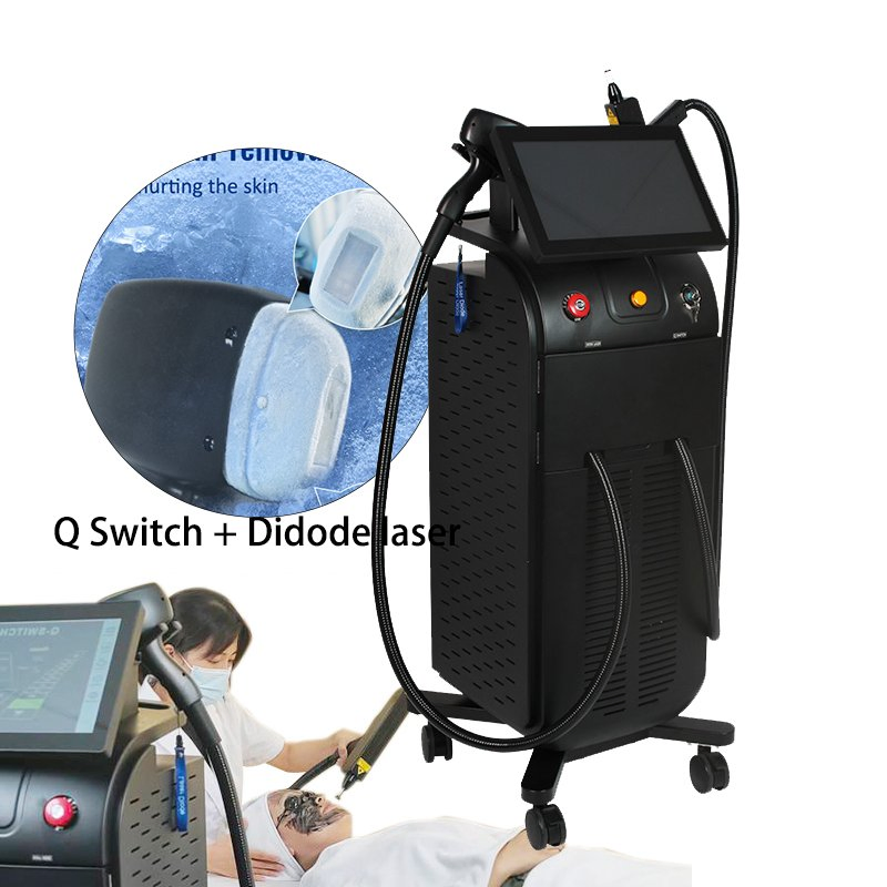 معدات تجميل تقشير الكربون ليزر Q سوويتش ND YAG
