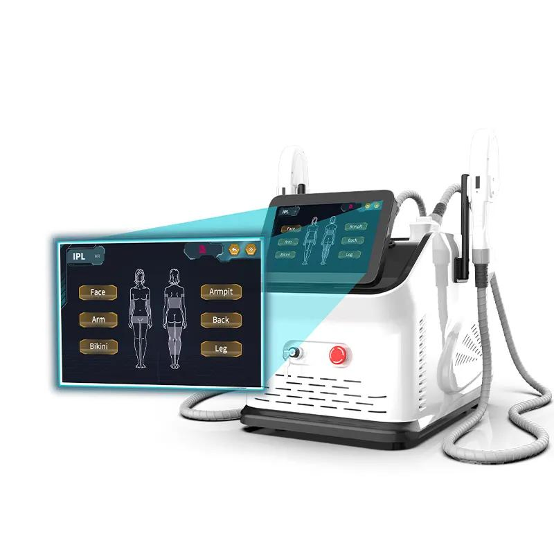 معدات تجديد البشرة الاحترافية نظام الضوء الفائق لإزالة الشعر بالليزر