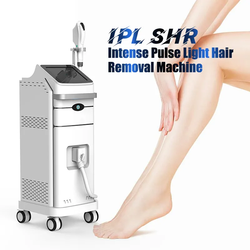 أحدث تقنية عمودية بتقنية E-Light IPL لإزالة الشعر إزالة الشعر تجديد البشرة بتقنية IPL Depilator معدات صالون التجميل