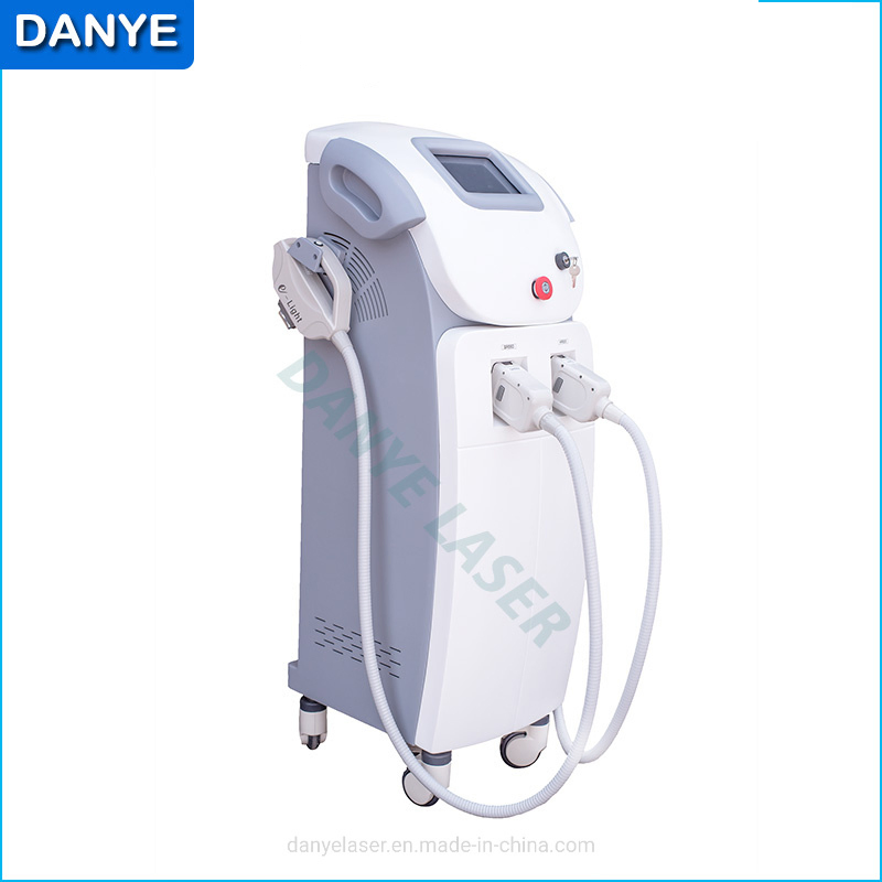 إزالة الشعر وتجديد البشرة مع مقبضين 560nm و 695nm