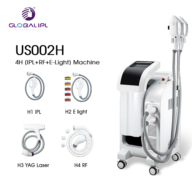 تقنية IPL+RF لإزالة الشعر وتجديد البشرة