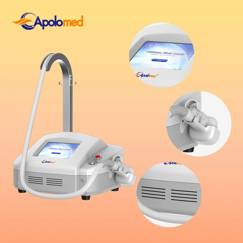جهاز ليزر ألياف مريح 1550nm معدات تجميل ليزر جزئي مع خدمة OEM/ODM لتجديد البشرة