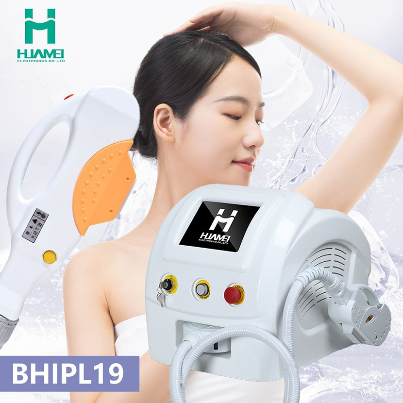 جهاز إزالة الشعر بالليزر المحمول بتقنية إضاءة IPL وتجديد البشرة