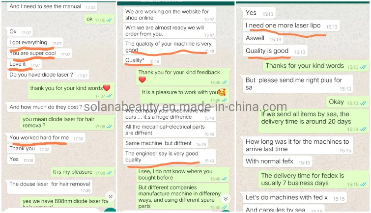 ملاحظات وآراء عملائنا