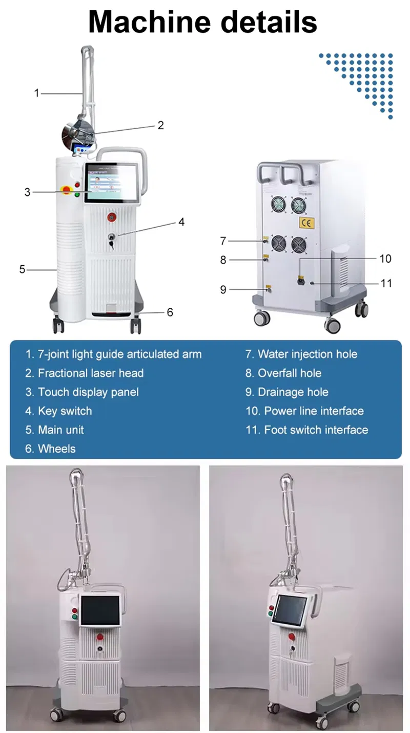 شاشة عرض جهاز ليزر CO2