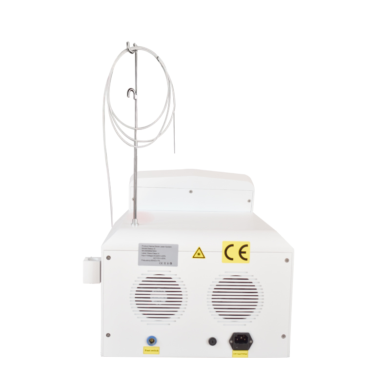 علاج الدوالي بالليزر 980nm نقل ألياف الليزر بالديود لجراحة EVLT minimally invasive