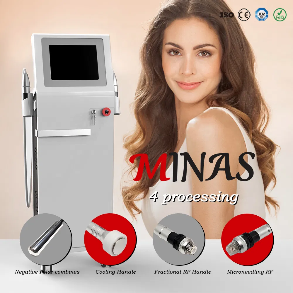 آلة تجميل رفع الوجه بتقنية الراديوfrequency وتقليل التجاعيد باستخدام المايكرونيدلنج المجزأ