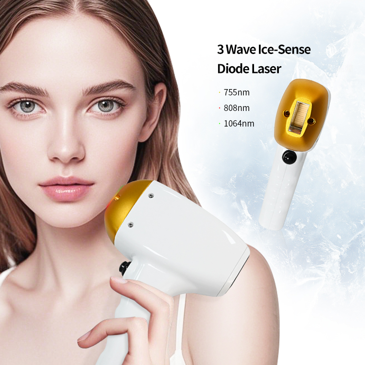 4 في 1 جهاز إزالة الشعر بالليزر عالي الطاقة E-Light IPL 808nm جهاز إزالة الوشم Q-Switch ND YAG