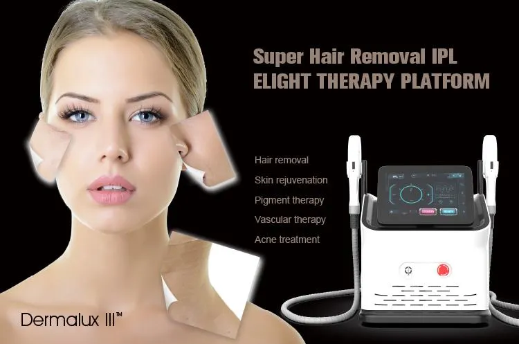 معدات تجديد البشرة الاحترافية نظام الضوء الفائق لإزالة الشعر بالليزر