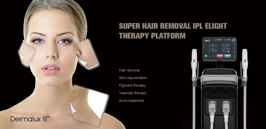 جهاز إزالة الشعر بالليزر البارد وتجديد البشرة