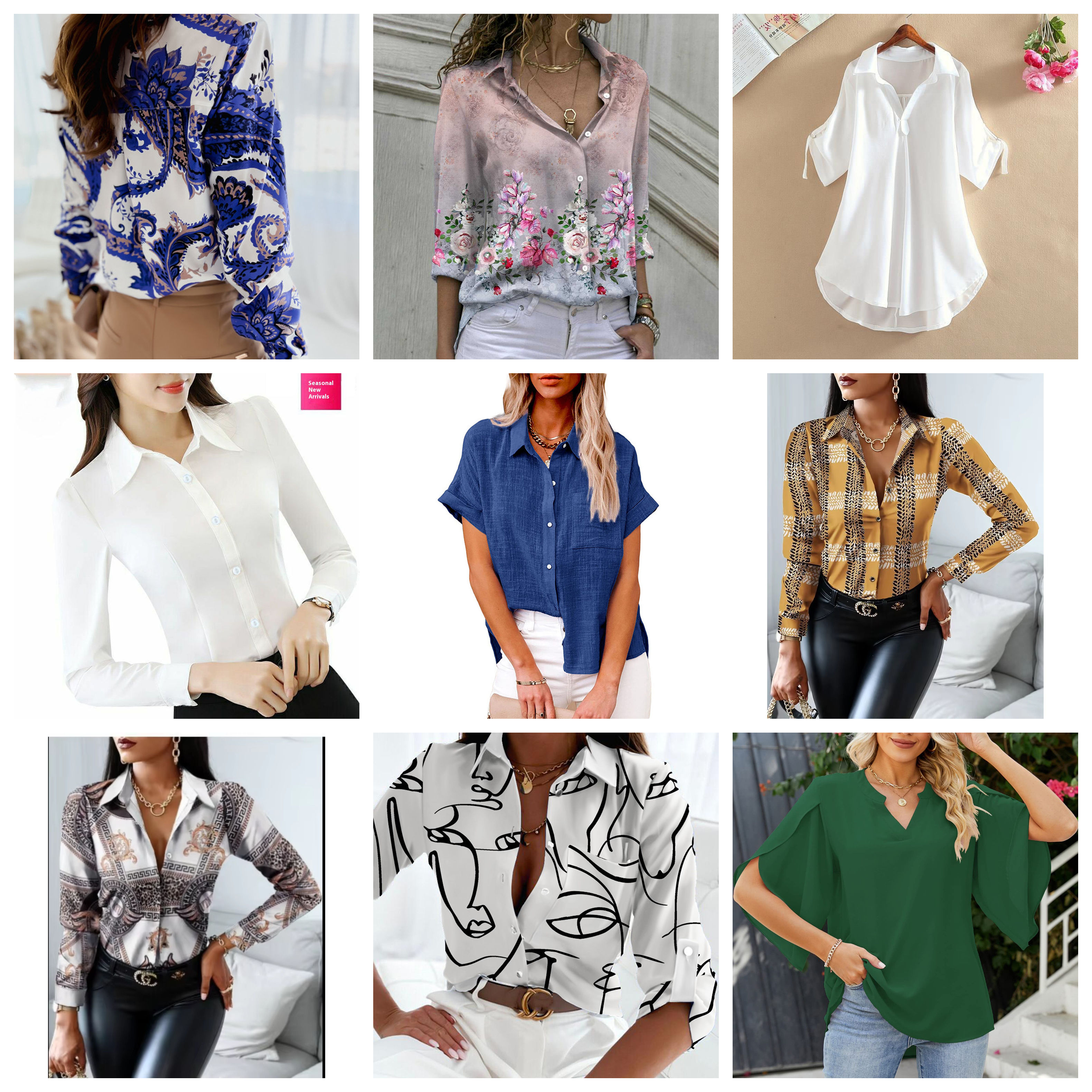 Women's long shirt detail 1