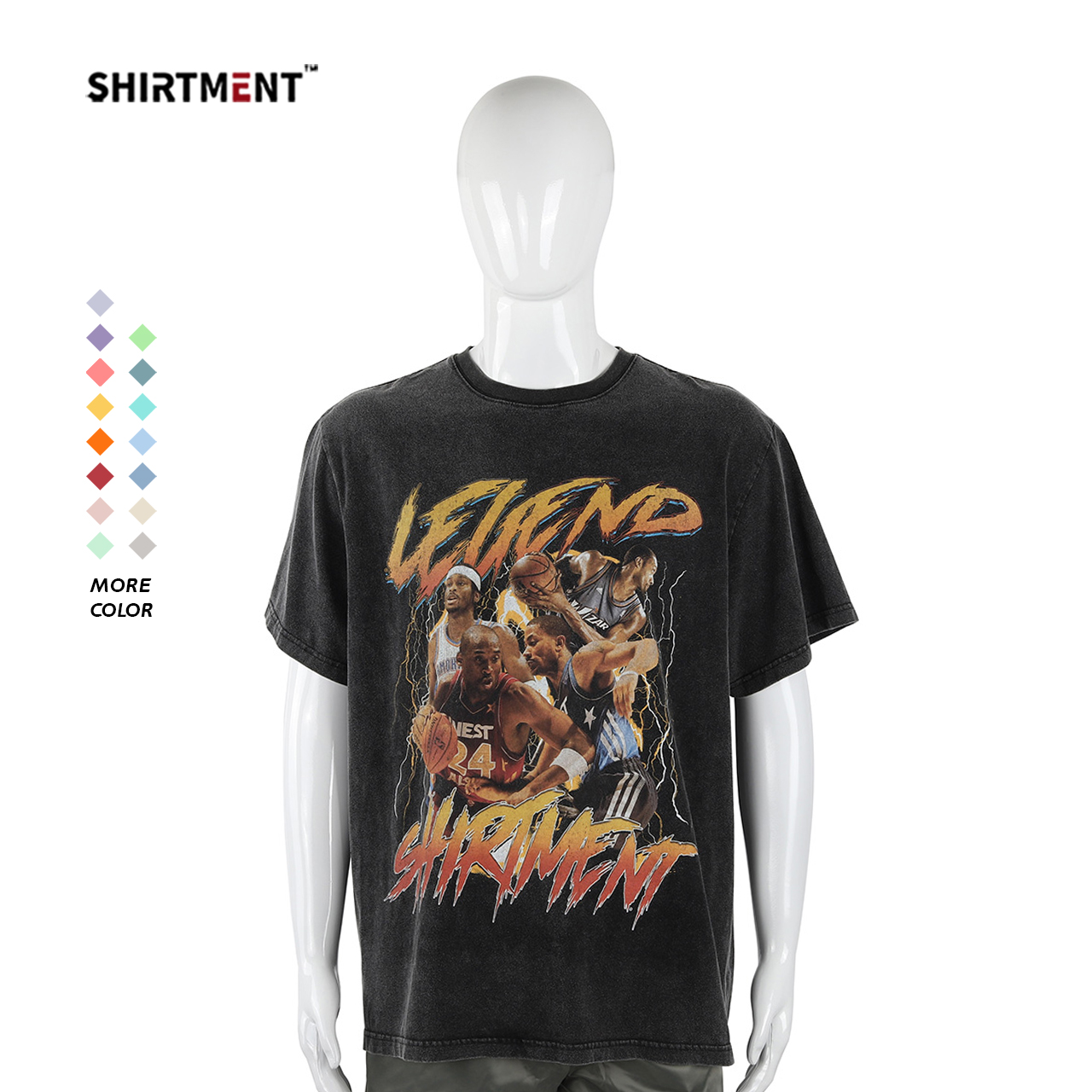 Acid Wash T-Shirt Style 2