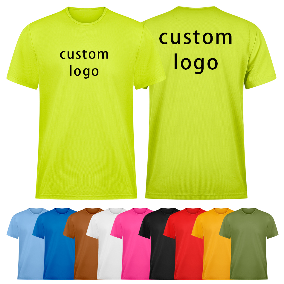 Wholesale Run Tshirts Custom Printing T-shirts Plain Quick Dry 100 Polyester Sublimation Blank Sport Tshirts Mens T Shirts