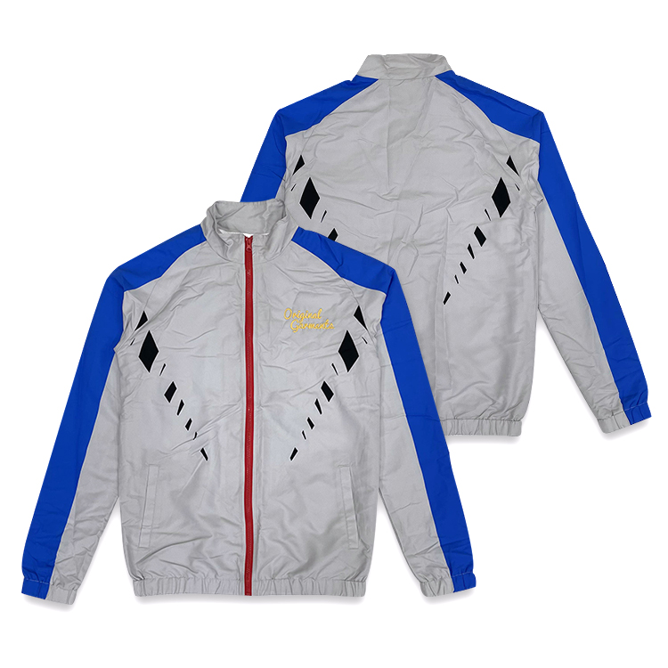 Custom Sports Tracksuit Jogger Gym Fitness Wear 2 Piece Jacket Sweatsuit Set