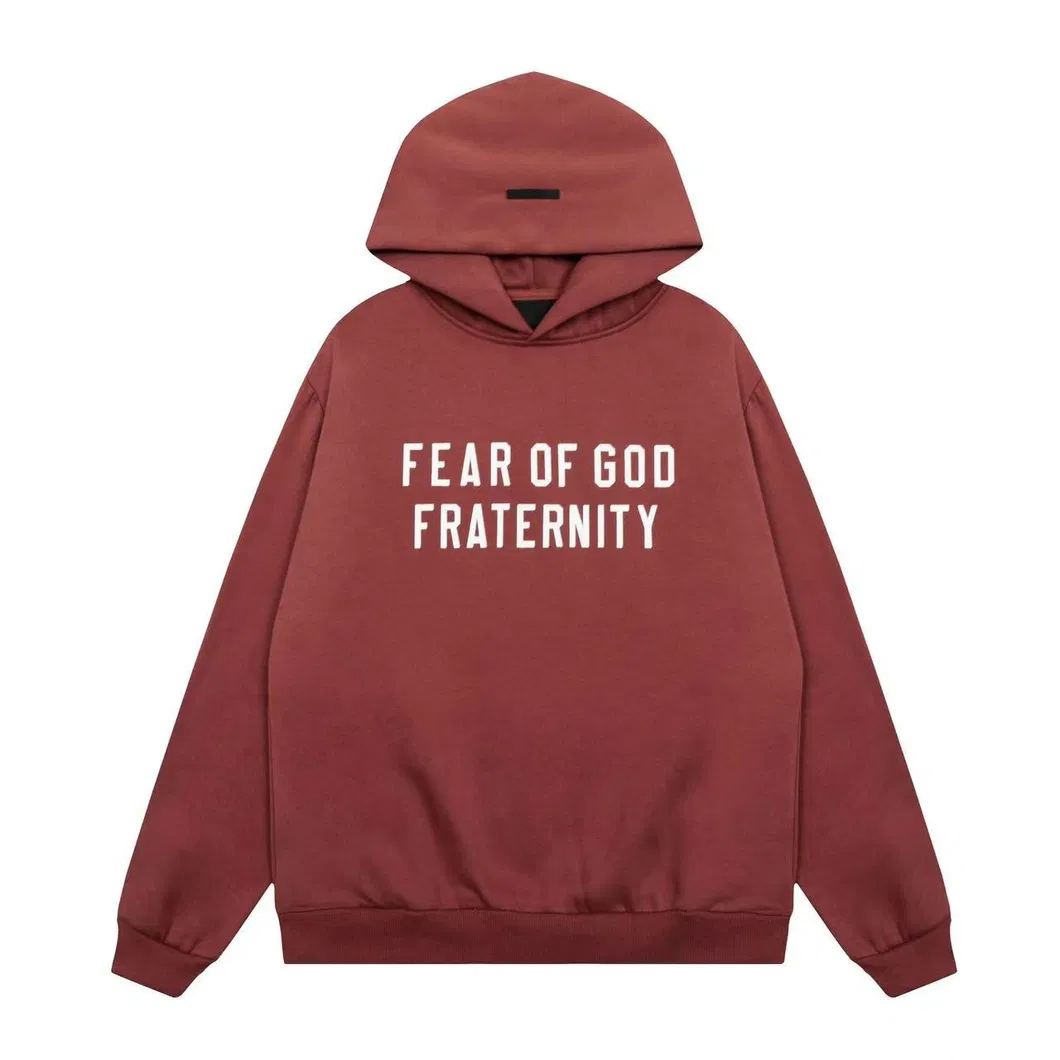 Wholesale Fear of God Essentials Fashion Hip Hop Streetwear Brand Clothes Hoodie Sweatshirt Set