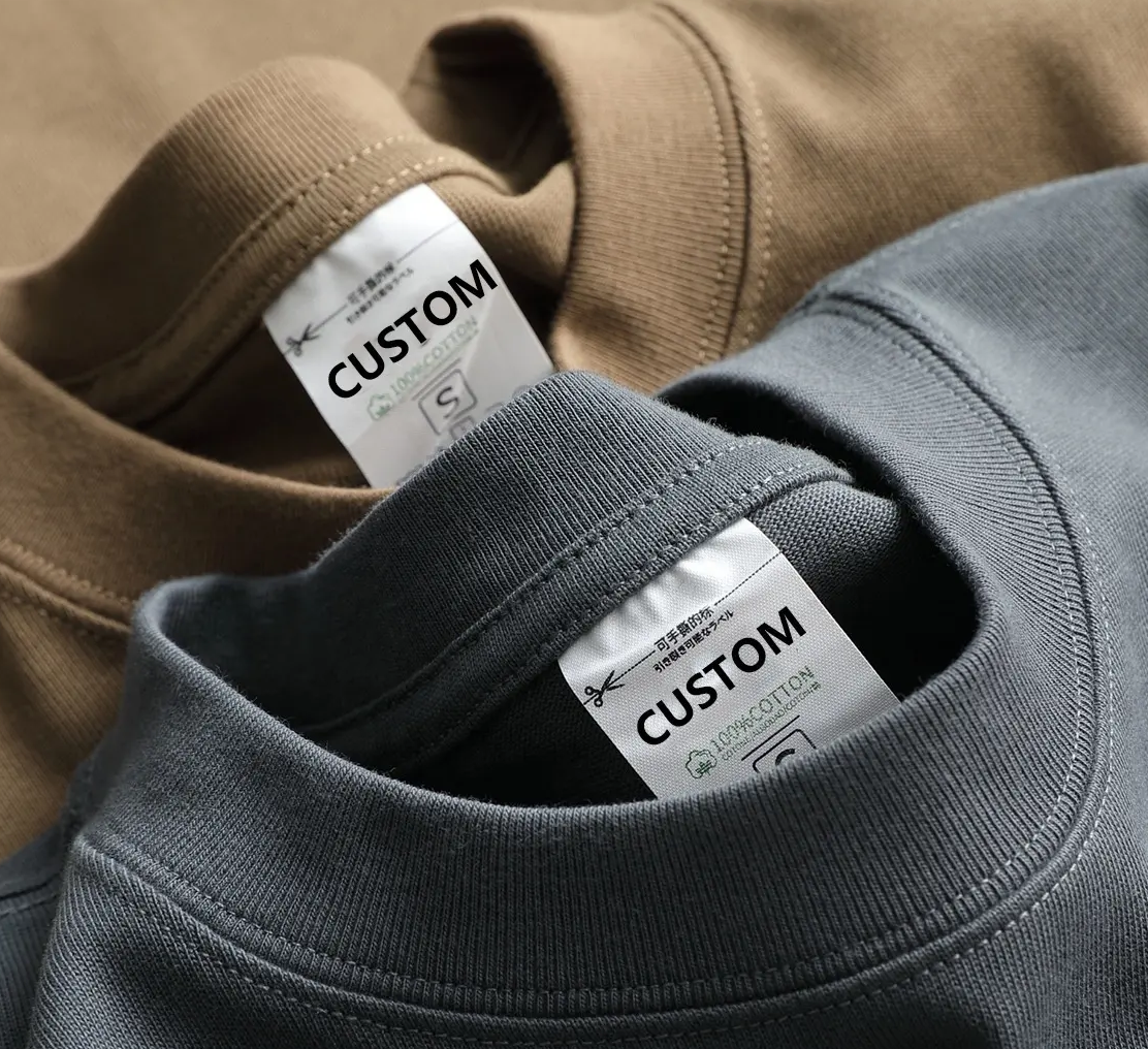 300gsm Drop Shoulder Graphic Heavyweight T-shirt Luxury Blank Heavy Cotton Streetwear Boxy Oversized Tshirts Mens Custom T Shirt