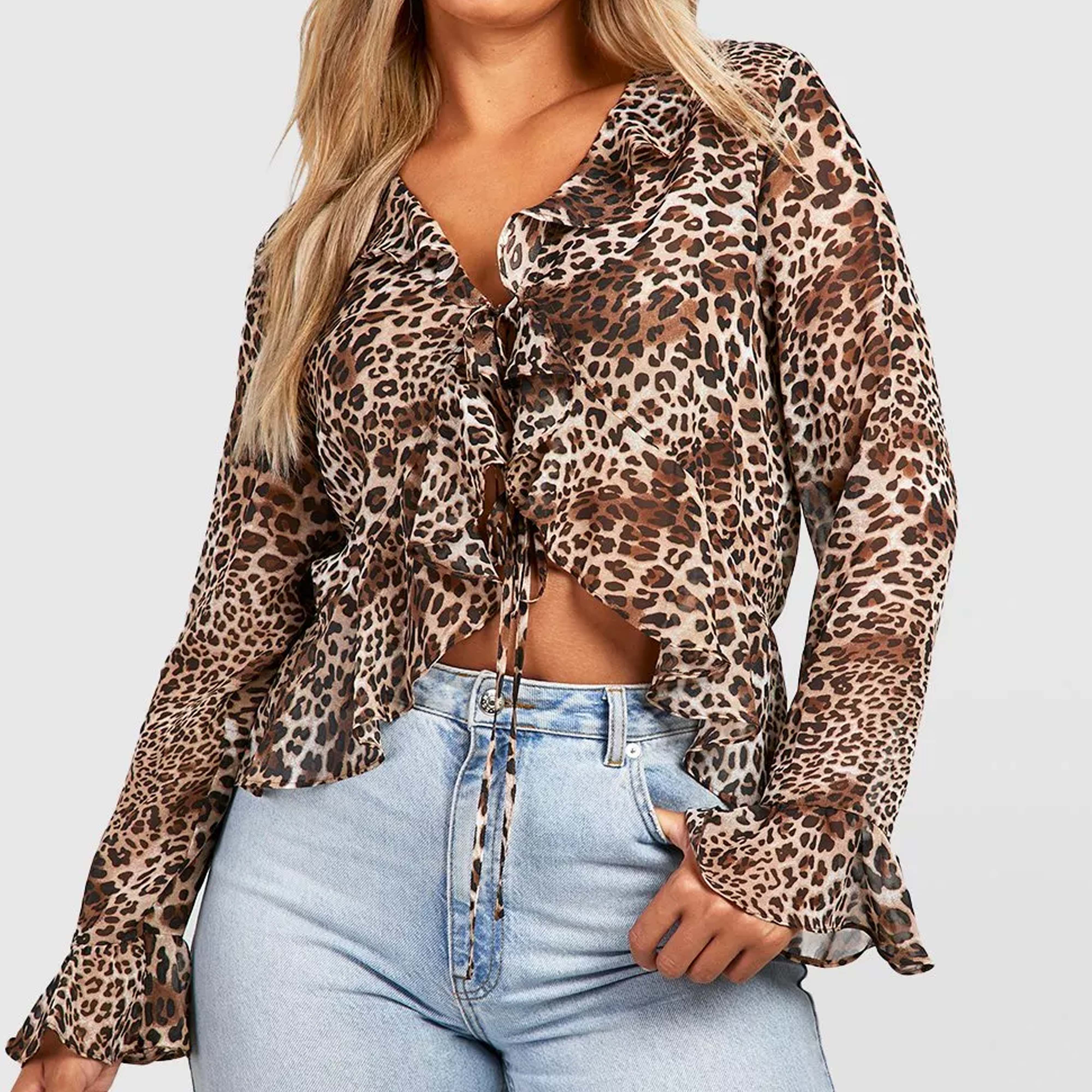 Breathable Cotton Flannel Fabric Plus Size Plaid Pattern Custom Women Blouse Button Eco-Friendly Full Sleeve High Hip Hop Autumn