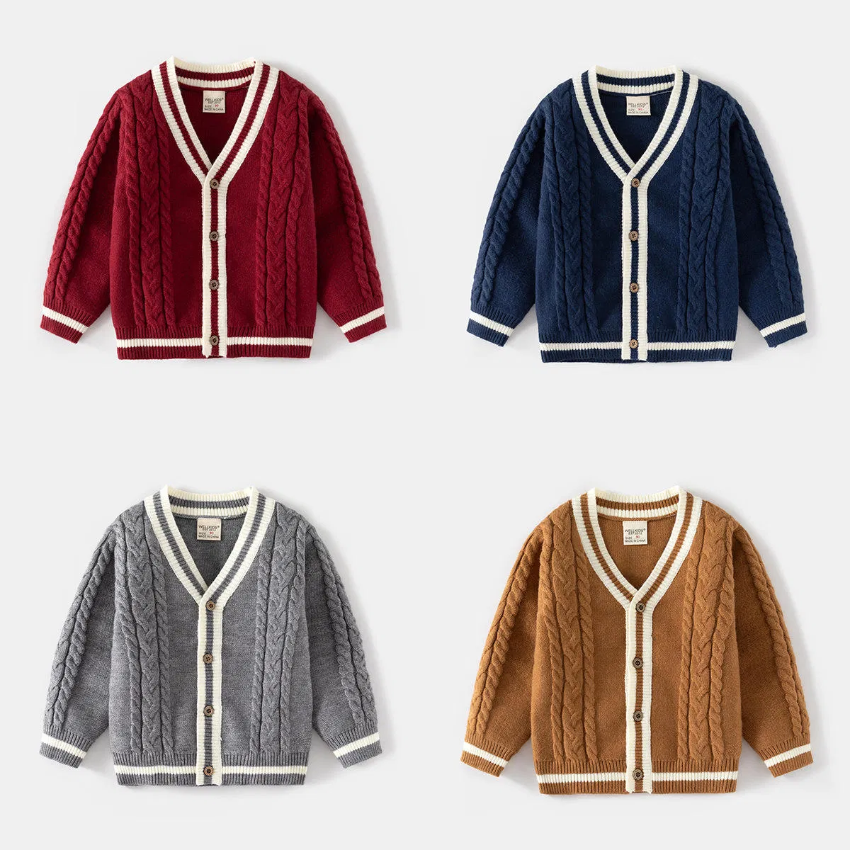 Autumn and Winter Children's Cardigans and Baby Tops for Boys Children's Sweater