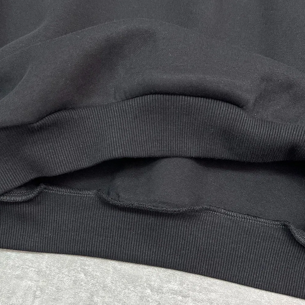 500 GSM Heavyweight Thick Zipper Hoodie Custom Polo Quarter Zip Sweatshirt Print Oversized Zip up Hoodie Manufacturer