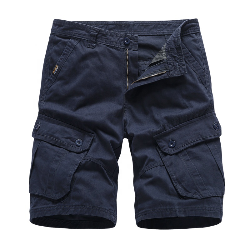 Men's Loose Cargo Pants Shorts Plain Solid Causal Plus Size Sweatpants With Pockets Shorts