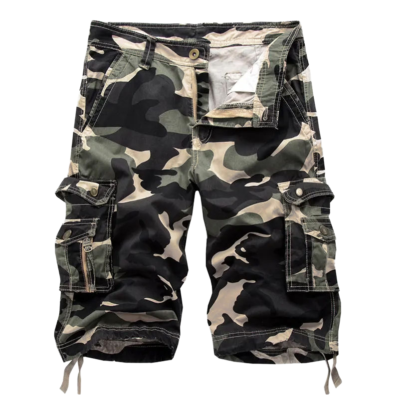 Summer Mens Cargo Track Pant Cargo Shorts Wholesale Mid Jogger Casual Trousers Multiple Pockets Hip Hop Sports Shorts for Men