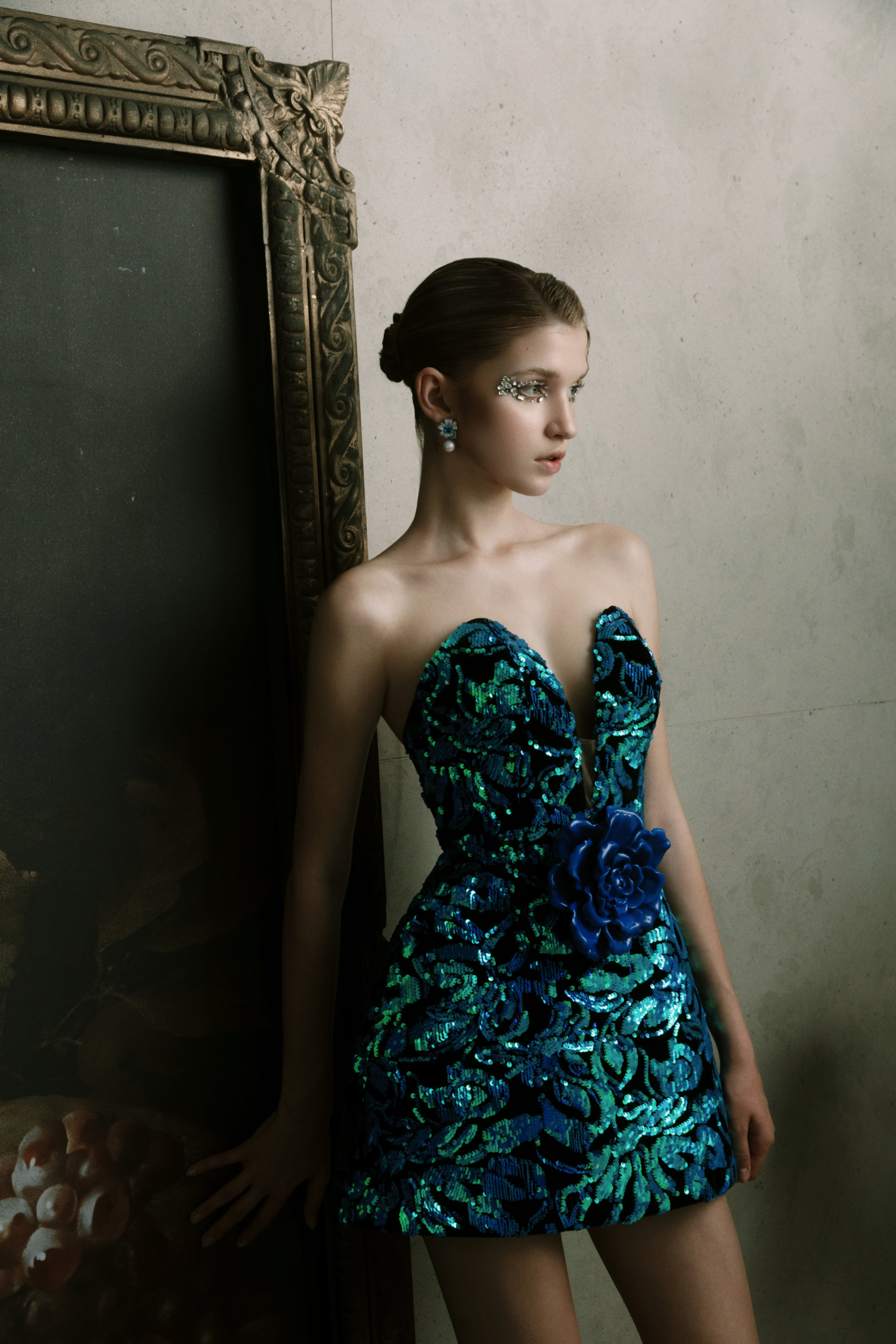 Queen Flora Luxury Bodycon Party Cocktail Dress High End Prom Fashion for Women 2025 Collection ENZO LEO Vietnam