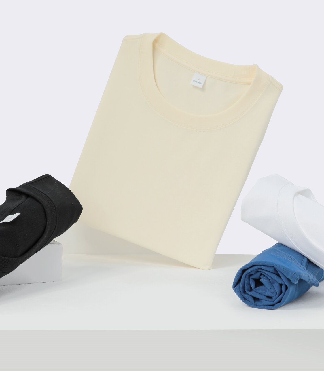 Custom logo Blank Hot Sale T-shirt Plain Mutil Color Graphic Tshirt High Quality Crew Neck Versatile Cotton T-shirts