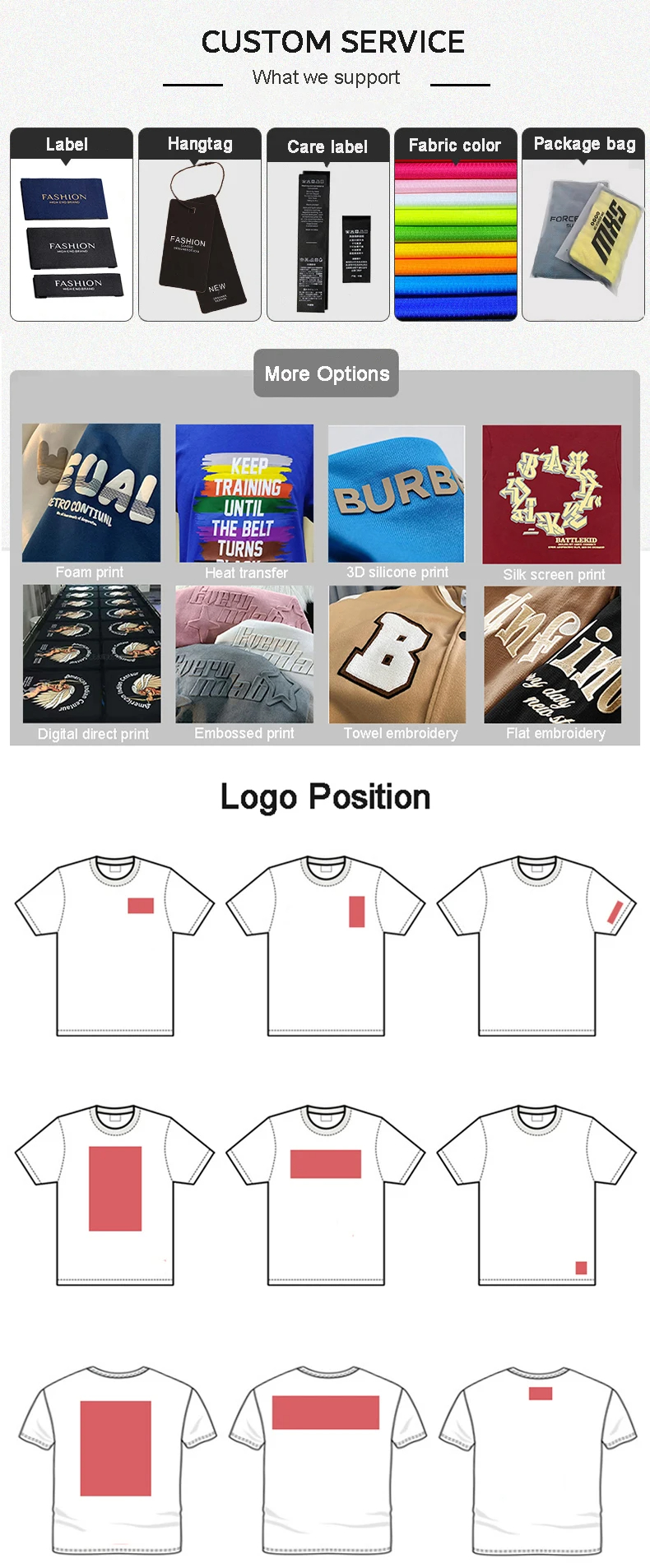 Apparel Measurement Chart