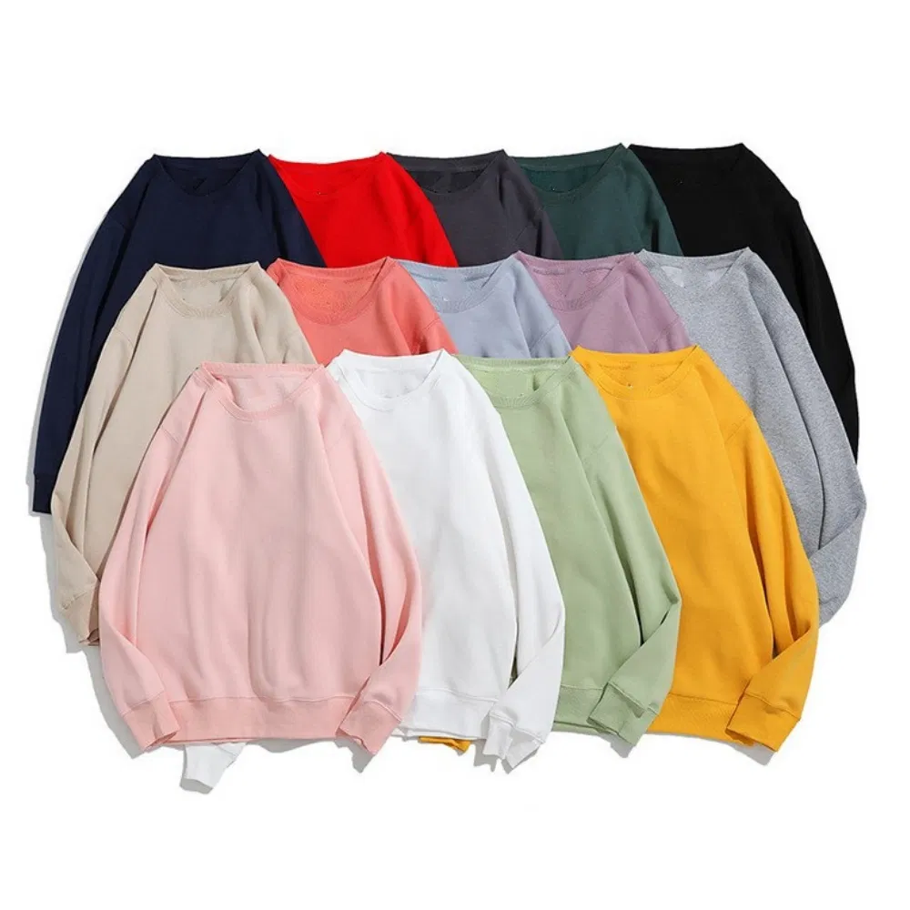 Wholesale Free Sample Custom Polyester Cotton Men′ S Hoodies Sweatshirts Embroidered Custom Logo