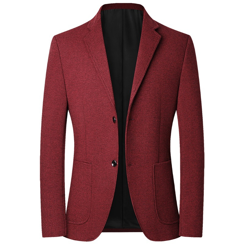 2024 Autumn High Quality Slim Fit Blazers &amp; Suits Jackets Business Casual Wool Coats for Men