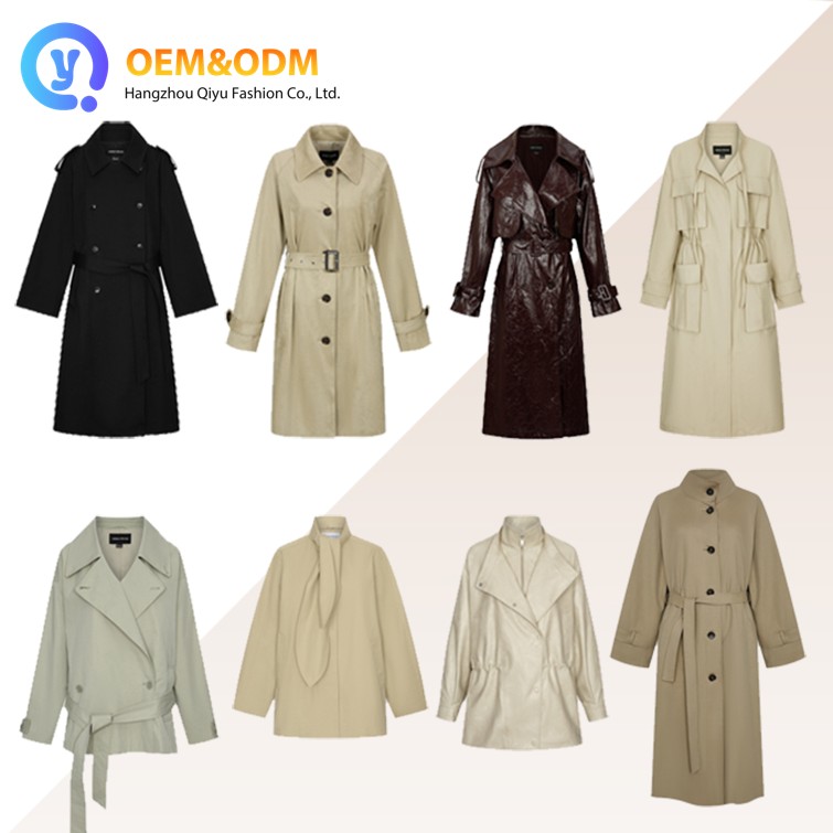2026 Q&amp;D OEM Custom Wholesale Casual Blazer Coats Winter Puffer Fur Jean Denim Autumn Women's Jacket