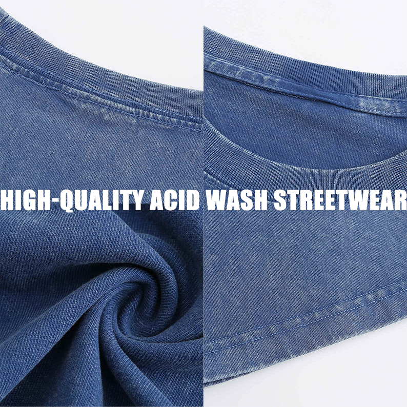 Wholesale Oem 100% Cotton Mens Oversized Tshirt Dtg Print Tee Logo T-shirt Heavyweight Stone Acid Washed Vintage Custom T Shirt