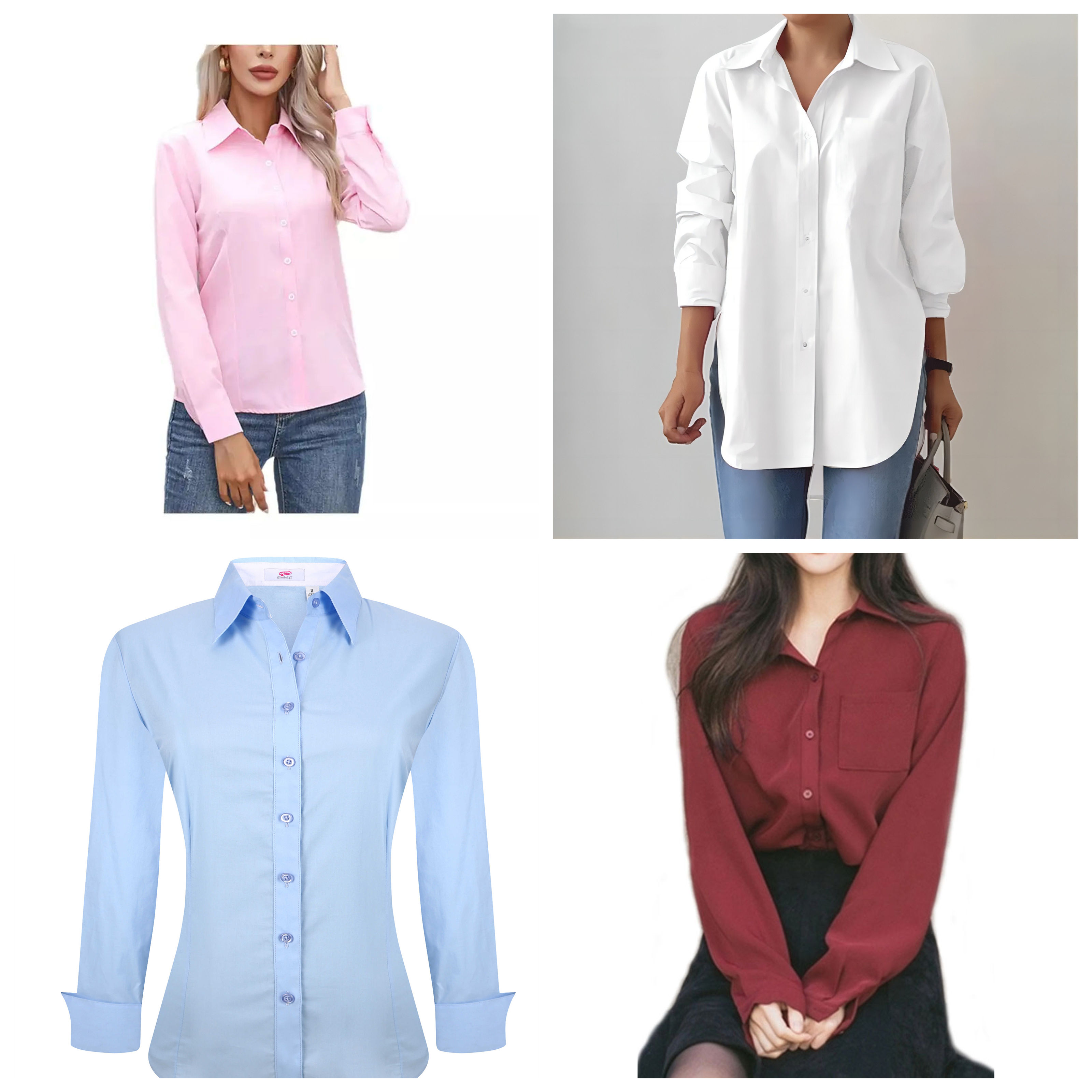 Women's long shirt detail 9