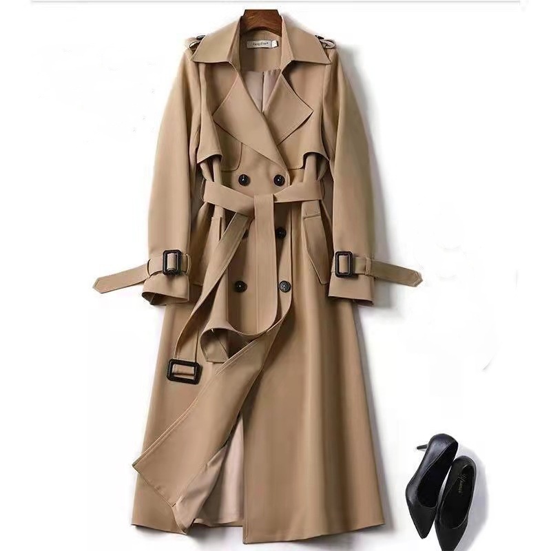 Elegant Casual Long Trench Overcoat