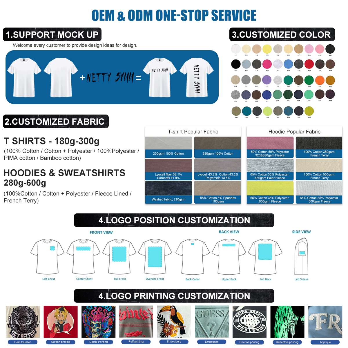 High Quality Cotton Cropped Boxy Fit T-Shirt Heavyweight Oversized Tshirt Custom Print t Shirt for Men