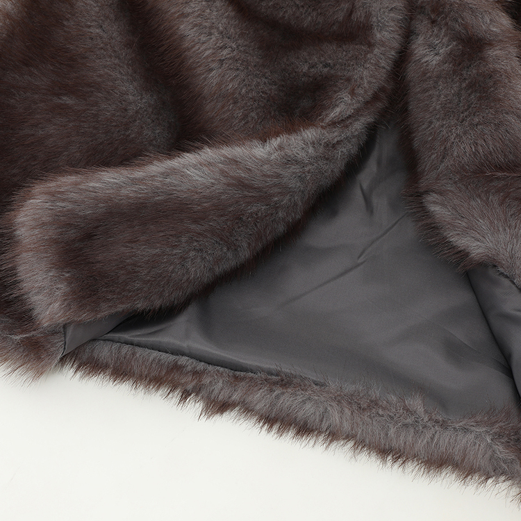 Wholesale Winter Fashion 3xl Overcoat Women's Faux Fur Winter Coat