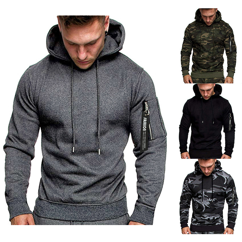 Outdoor Wear Leisure Fashion Hoodie Pullover Micro Fleece Sweatshirts